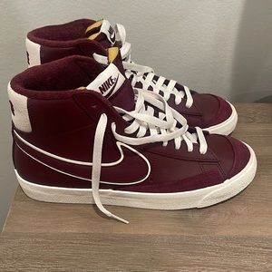 Nike Blazer Mid 77 Premium Night Maroon Men's Sneakers